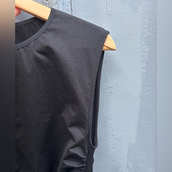 BLANQI Black Maternity Sleeveless Tank Dress, Large/XL - Picture 4 of 8